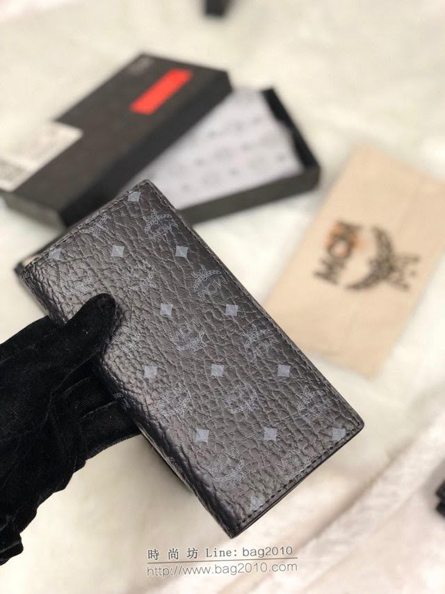 MCM錢包 原單 8020 MCM男士兩折長款錢包 休閒式錢夾票夾  mdmc1447